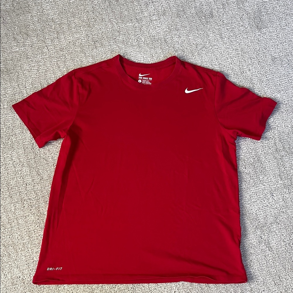 Nike Men's Bold Red Dri-FIT Tee